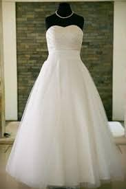 white wedding dress